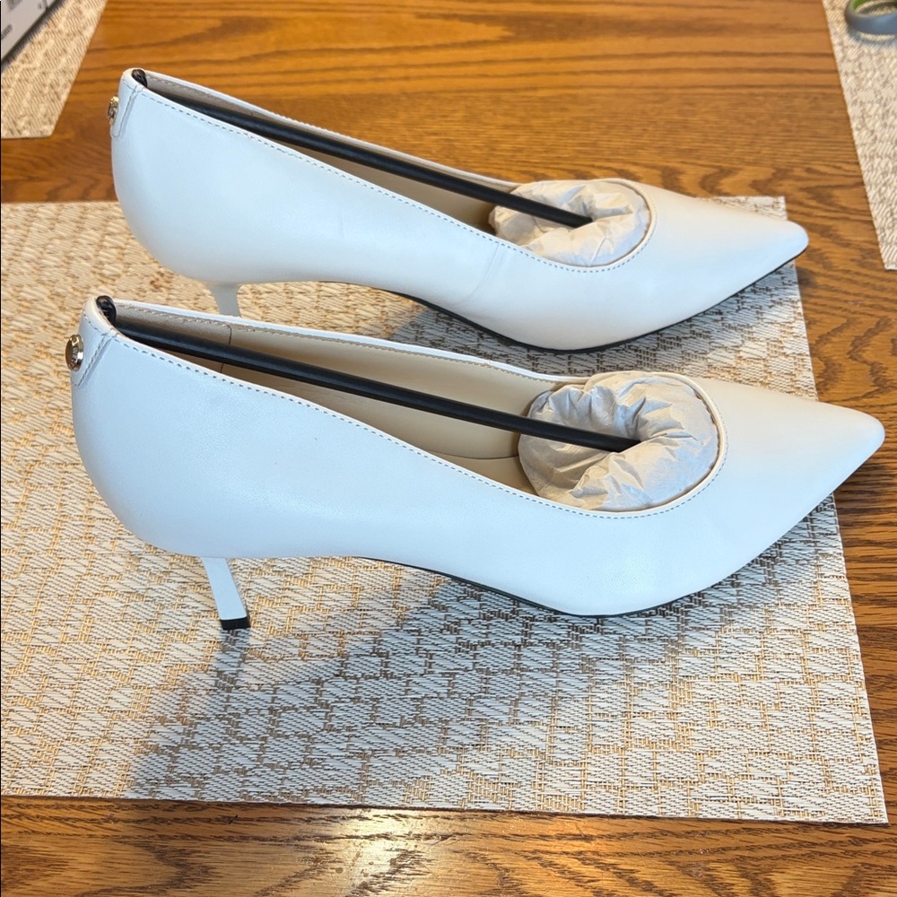 Nine West Kuna 9x9 White Women's Heels. Size 9M - Picture 4 of 7